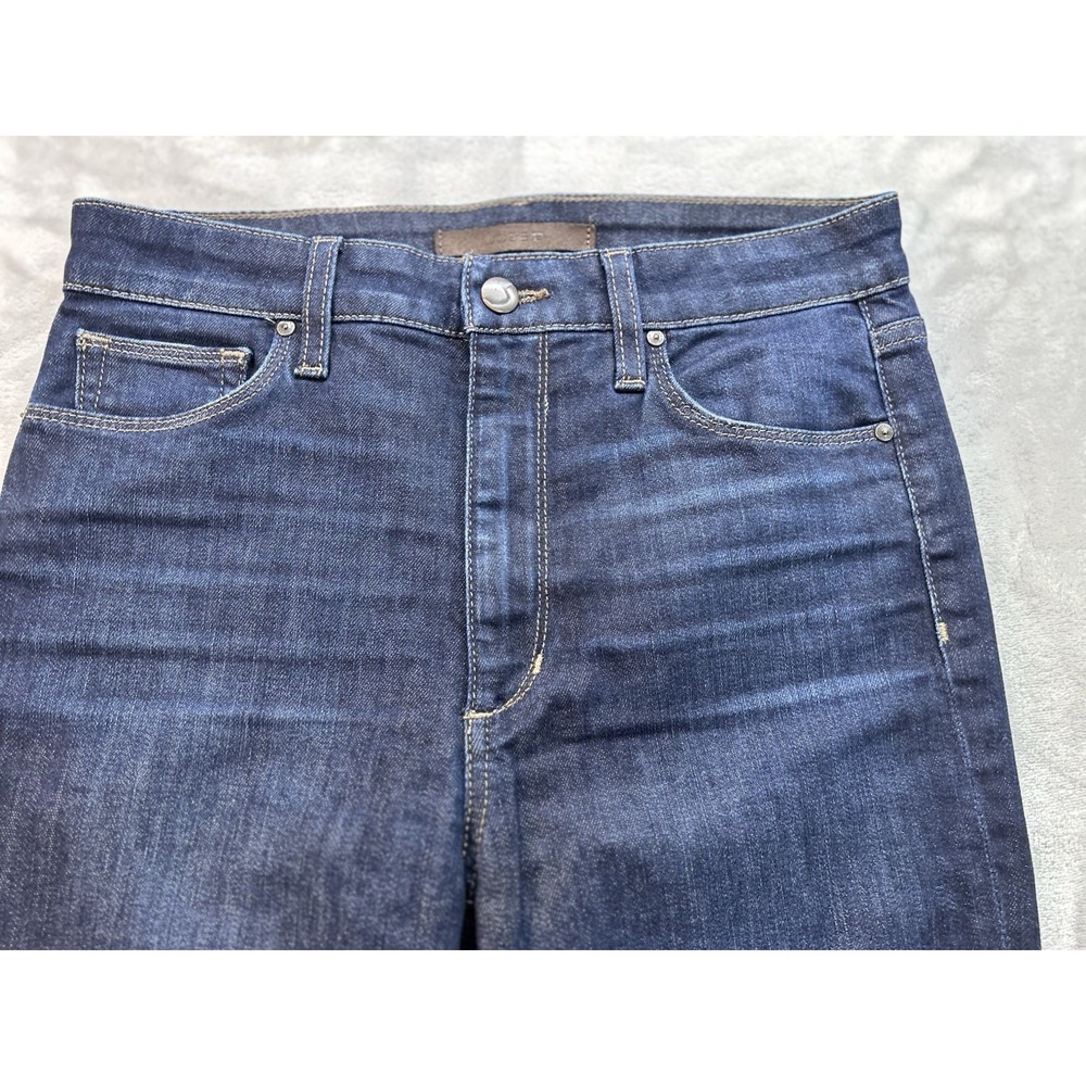 J.J. Joes Jeans Womens Sz 27 Dark Blue Lauren High Rise Skinny Ankle Stretch - Picture 3 of 13